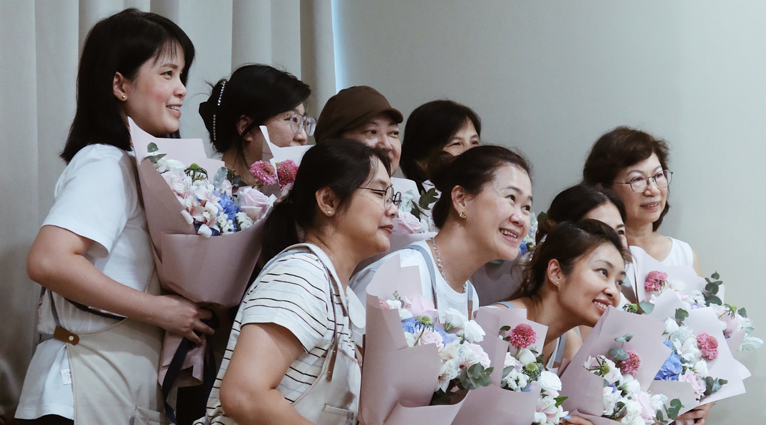 Learn Floral Design Techniques in Just Four Days: A Hands-On SkillsFuture-Eligible Course