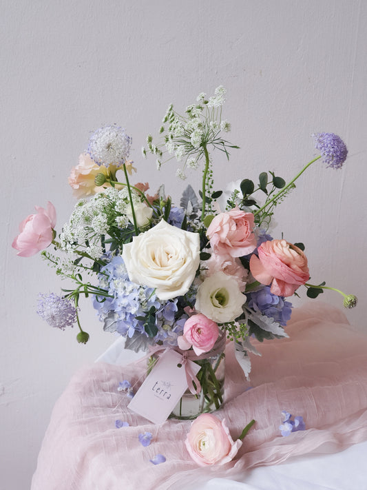 Mother's Day Workshop - Fresh Flowers Jar Arrangement