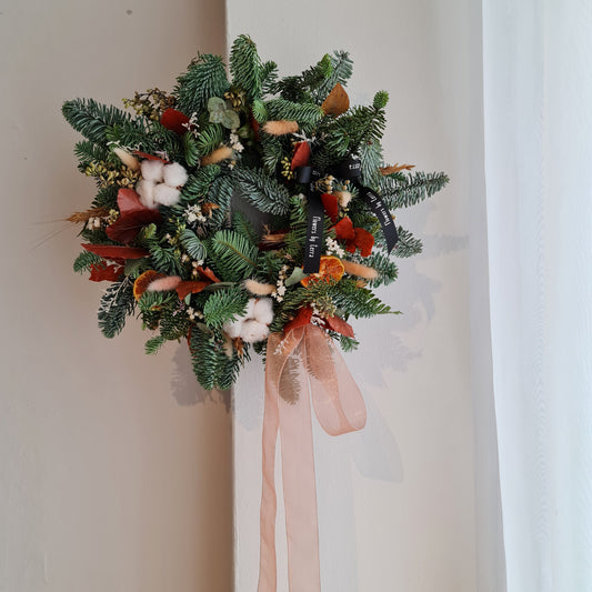 Au Naturale Christmas Wreath