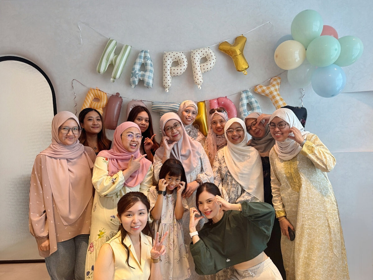 Birthday Floral Party — Private Flower Workshop Singapore