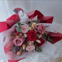 Load image into Gallery viewer, Ardent Adoration Preserved Roses Bouquet
